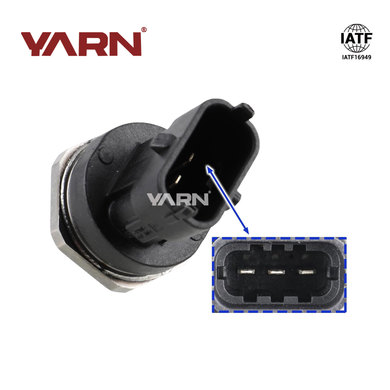 0261545038 BM5G-9F972-BA  1729436  17294396  31339211  0261545039 Rail Pressure Sensor (RPS)  for FORD  VOLVO